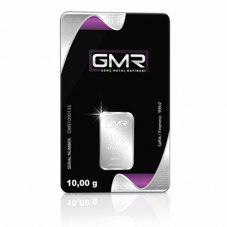 شمش نقره GMR ترکیه 10 گرم