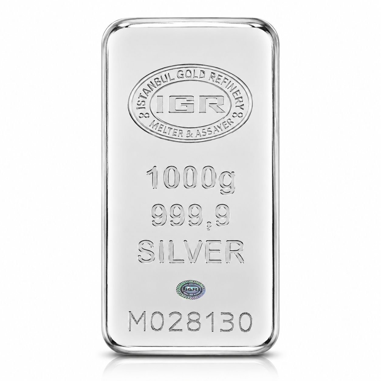 شمش نقره IGR ترکیه 1000 گرم